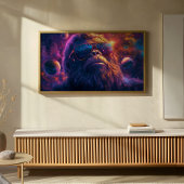 Cosmic Bigfoot's psychedelische reis door de ruimt Poster