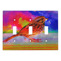 Cosmic Bird Dreamscape Art Print"