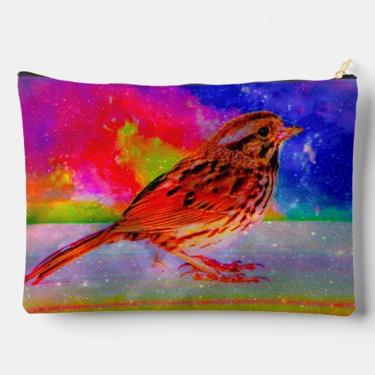 Cosmic Bird Dreamscape Art Print" Etui (Achterkant)