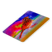 Cosmic Bird Dreamscape Art Print" Magneet (Linkerzijde)