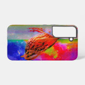 Cosmic Bird Dreamscape Art Print" Samsung Galaxy Hoesje (Achterkant horizontaal)