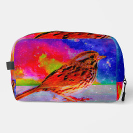 Cosmic Bird Dreamscape Art Print" Toilettasje