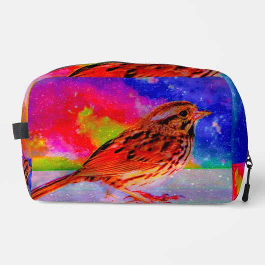 Cosmic Bird Dreamscape Art Print" Toilettasje (Voorkant)