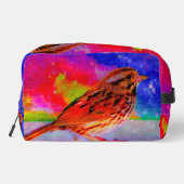 Cosmic Bird Dreamscape Art Print" Toilettasje (Achterkant)