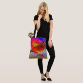 Cosmic Bird Dreamscape Art Print" Tote Bag (Op model)