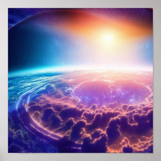 Cosmic Birth Poster (Voorkant)