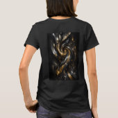 Cosmic Black Hole 3D Dames T-Shirt (Achterkant)