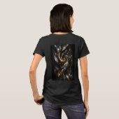 Cosmic Black Hole 3D Dames T-Shirt (Achterkant volledig)