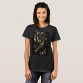 Cosmic Black Hole 3D Dames T-Shirt (Voorkant volledig)