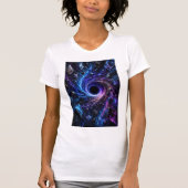 Cosmic Black Hole 3D Dames T-Shirt (Voorkant)