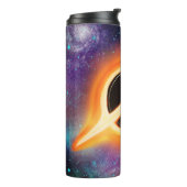 Cosmic Black Hole Galaxy Bekerkop Thermosbeker (Gedraaid links)