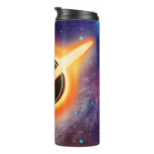 Cosmic Black Hole Galaxy Bekerkop Thermosbeker (Geroteerd rechts)