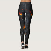 Cosmic Black Hole Leggings (Achterkant)
