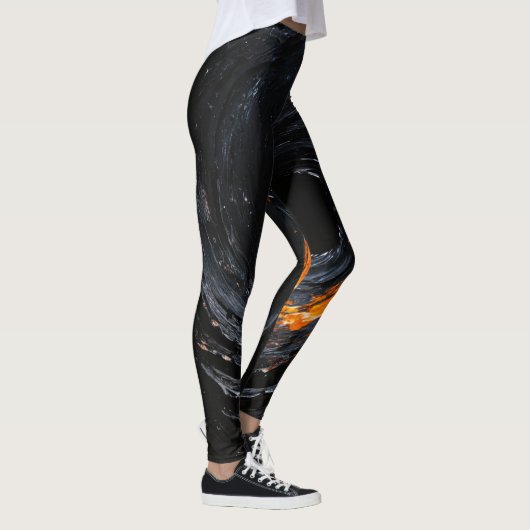Cosmic Black Hole Leggings (Rechts)