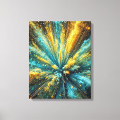 Cosmic blast canvas afdruk (Voorkant)