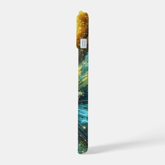Cosmic blast iPhone 15 case (Linkerkant)