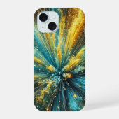 Cosmic blast iPhone 15 case (Achterkant)