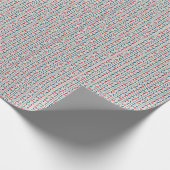 Cosmic Bloom Trailing Stripes Cadeaupapier (Hoek)