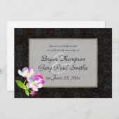 Cosmic Blossom WEDDING Kaart (Voorkant / Achterkant)