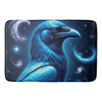 Cosmic Blue Raven Badmat
