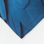 Cosmic Blue Raven Fleece Deken (Hoek)