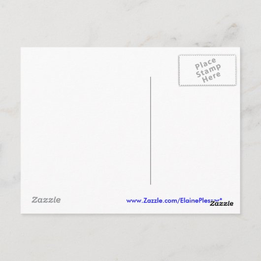 Cosmic Blue Sky South Carolina Map Briefkaart (Achterkant)