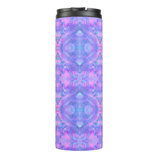 Cosmic Boho Pattern – Oriental Fantasy Abstract Thermosbeker (Achterkant)
