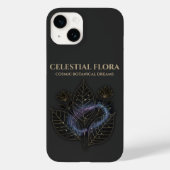 Cosmic Botanical Shadows & Starry Plant Outlines Case-Mate iPhone Case (Achterkant)