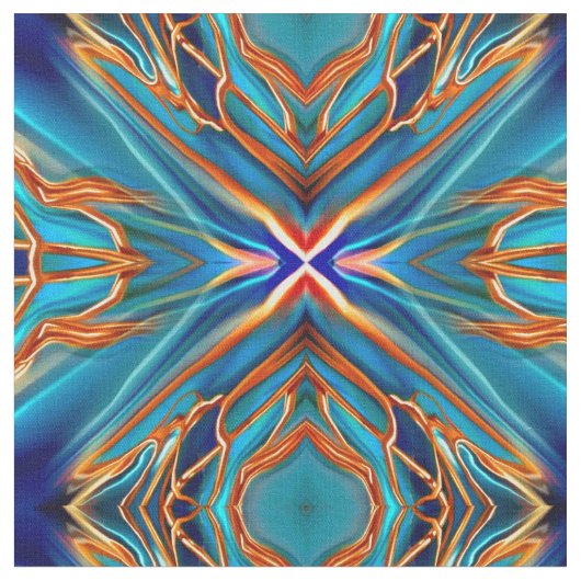 Cosmic Branches Super Nova Stof (Close Up)