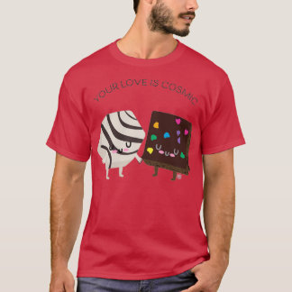 Cosmic Brownie en Zebra Cake T-shirt