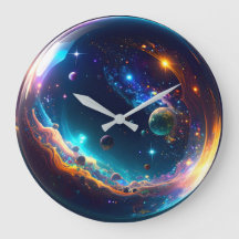 Cosmic Bubble Galaxy Fantasy Art