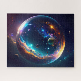 Cosmic Bubble Galaxy Fantasy Art Legpuzzel