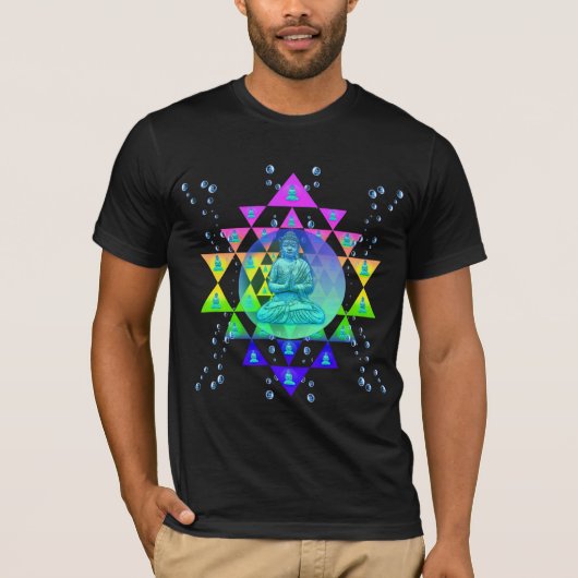 COSMIC_BUDDHA T-SHIRT (Voorkant)