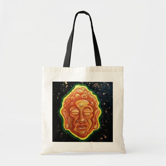 Cosmic Buddha Tote Bag (Voorkant)