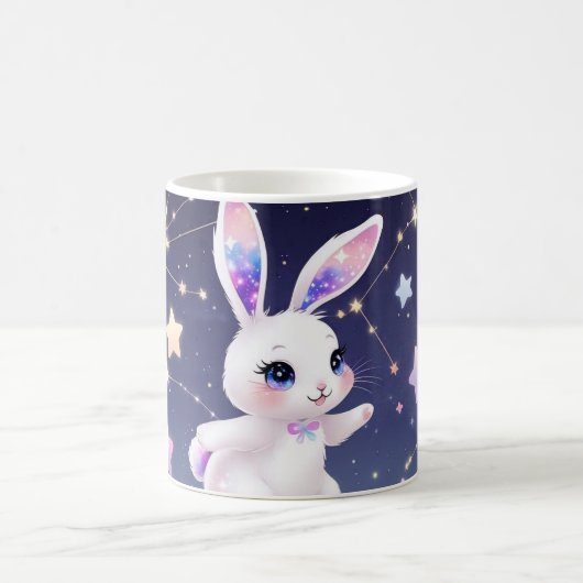 Cosmic Bunny Mug – Celestial Rabbit Koffiemok (Center)