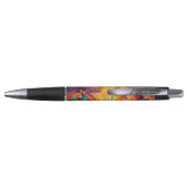Cosmic Burst Abstract Splatter Art Pen (Achterkant)