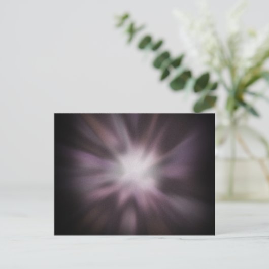 Cosmic Burst Artwork Briefkaart (Staand voorkant)