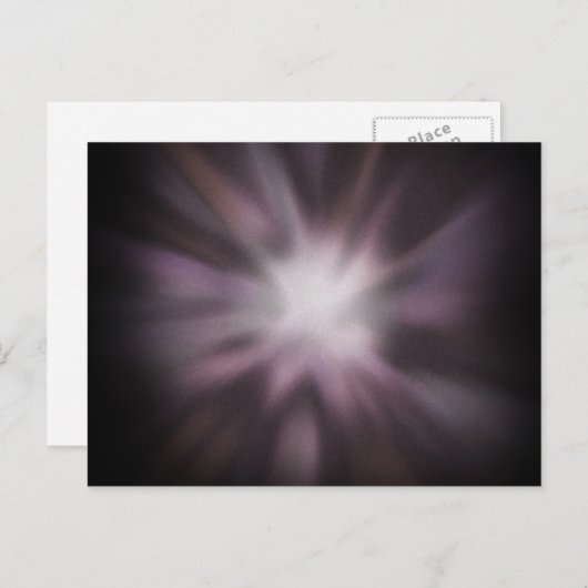 Cosmic Burst Artwork Briefkaart (Voorkant / Achterkant)