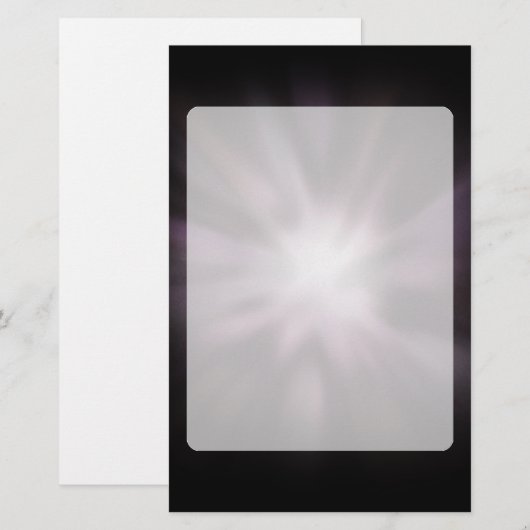 Cosmic Burst Artwork Briefpapier (Voorkant / Achterkant)