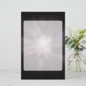 Cosmic Burst Artwork Briefpapier (Staand voorkant)