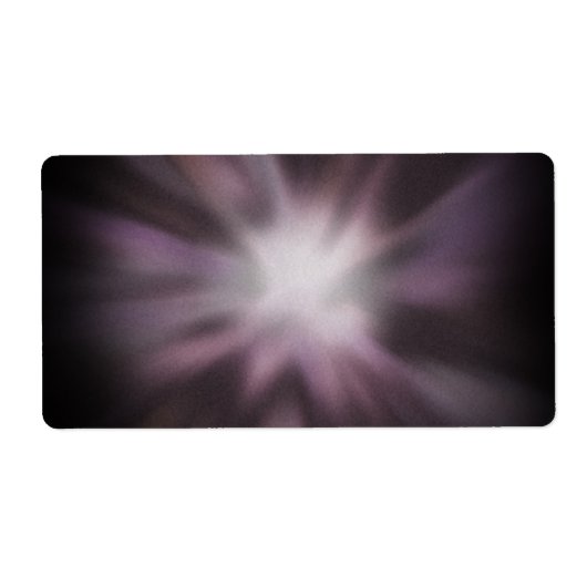 Cosmic Burst Artwork Etiket (Voorkant)