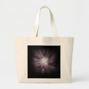 Cosmic Burst Artwork Grote Tote Bag