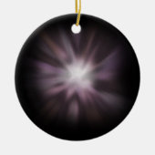 Cosmic Burst Artwork Keramisch Ornament (Voorkant)