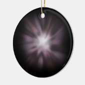 Cosmic Burst Artwork Keramisch Ornament (Links)