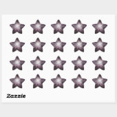 Cosmic Burst Artwork Ster Sticker (Vel)