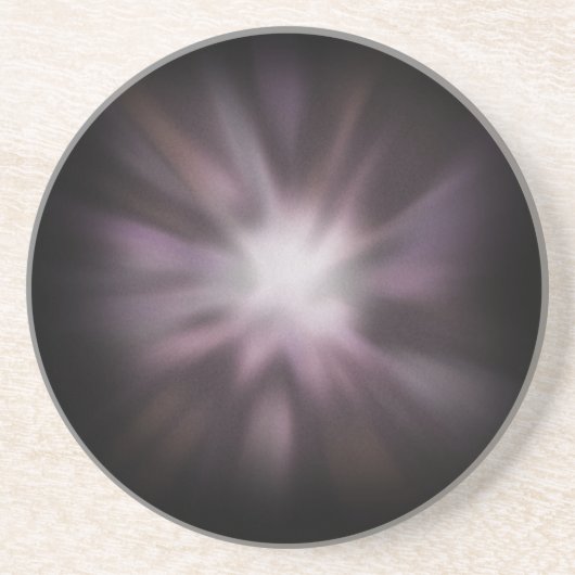 Cosmic Burst Artwork Zandsteen Onderzetter (Voorkant)