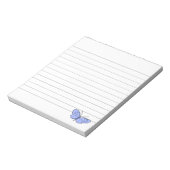 Cosmic Butterfly - Aangepast gelijnd Notitieblok (Linkerzijde)