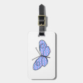 Cosmic Butterfly Bagagelabel (Voorkant verticaal)