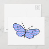 Cosmic Butterfly Briefkaart (Voorkant / Achterkant)