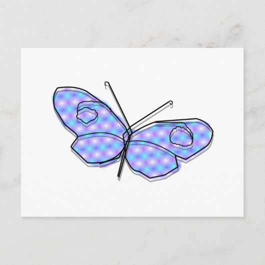 Cosmic Butterfly Briefkaart (Voorkant)